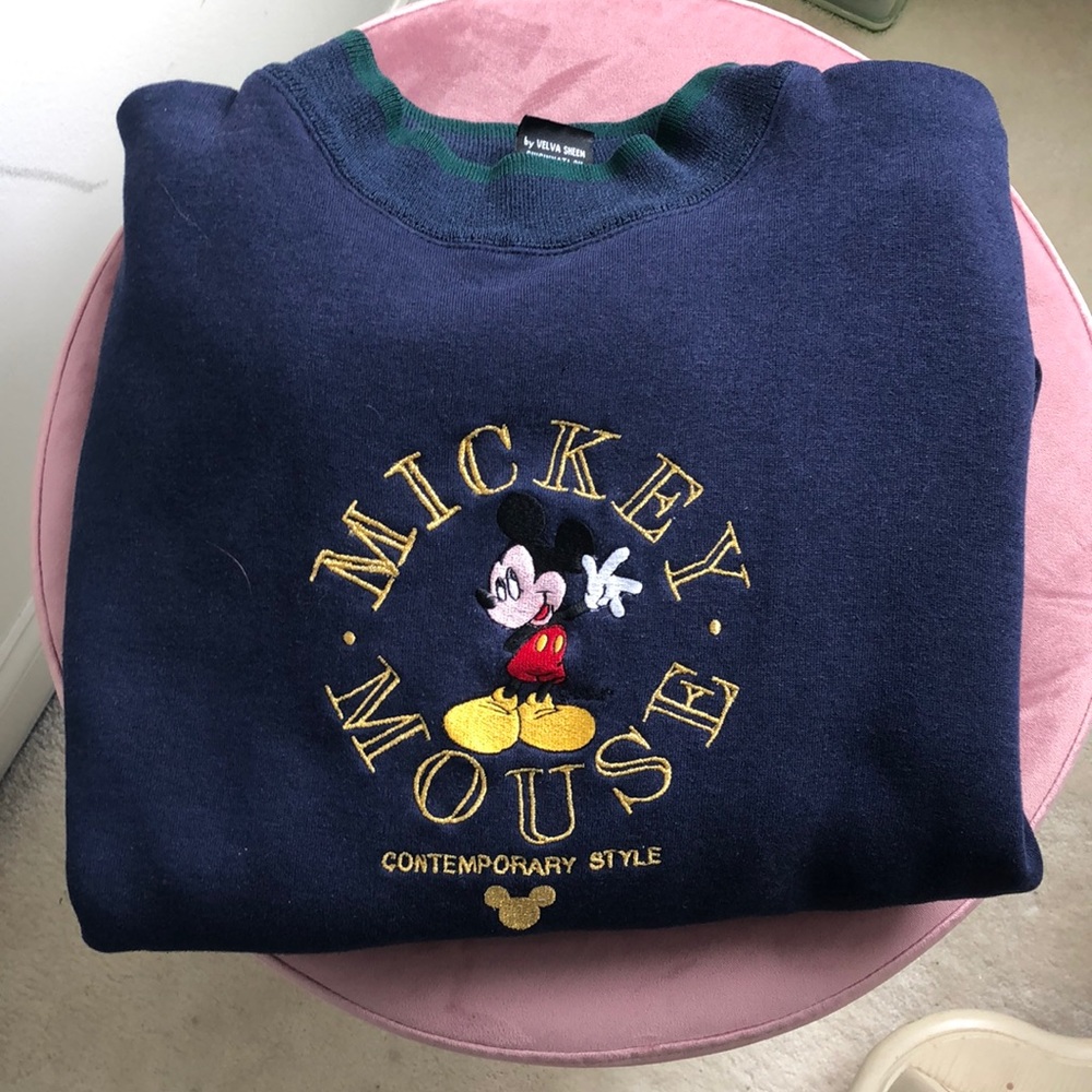 Vintage Disney Mickey Mouse Crewneck Sweatshirt